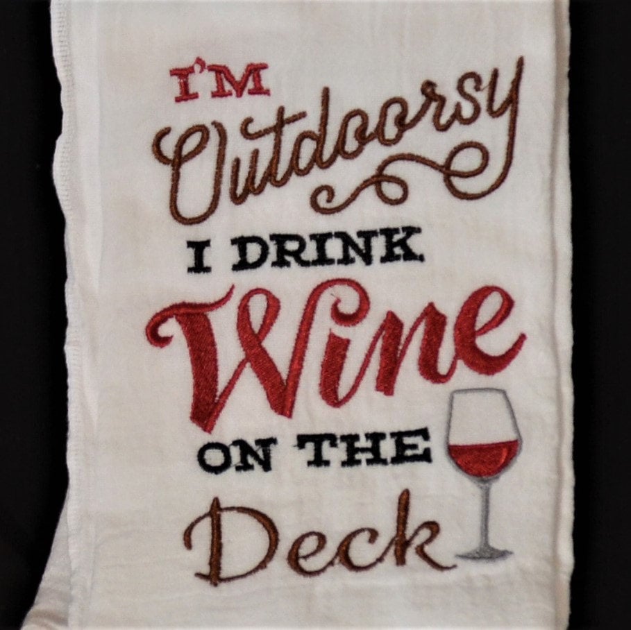 Drinks on deck wine tumbler